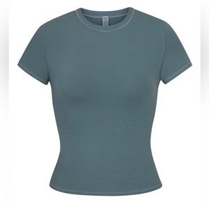 SKIMS Cotton Jersey T-shirt - Kyanite - Medium